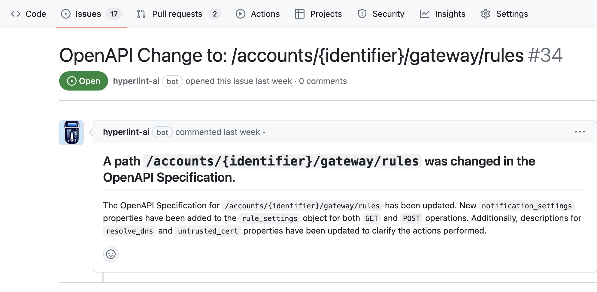 Product screenshot